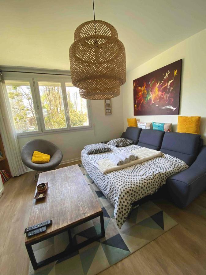 Superbe Appartement Au Calme Avec Parking Gratuit. Mérignac Exteriör bild
